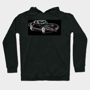 Classic Stingray Sports Car Hoodie